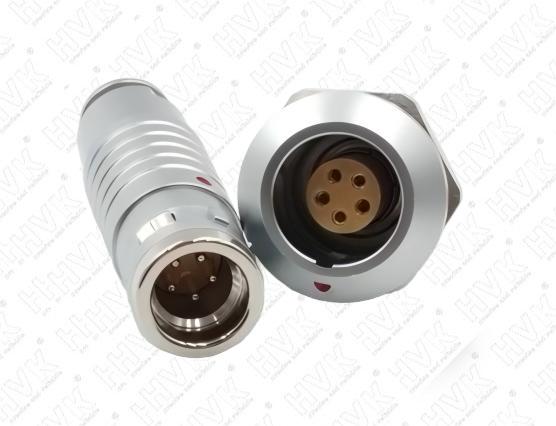 2K5芯推拉自鎖航空插頭