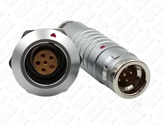 2K6芯推拉自鎖航空插頭