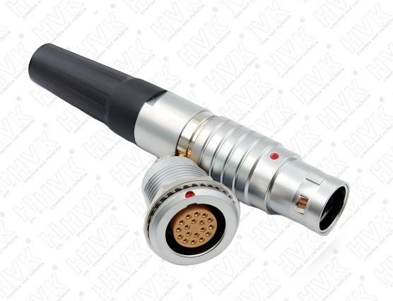 2B18芯推拉自鎖航空插頭